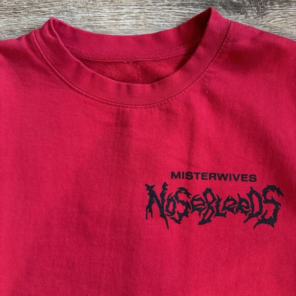 Nosebleeds Misterwives Sweatshirt Size Small - Picture 6 of 11